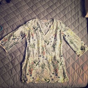 Tory Burch Linen Tunic